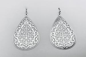 Filigree Teardrop Earring