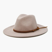 Load image into Gallery viewer, Reese Medium Brim Hat - Taupe
