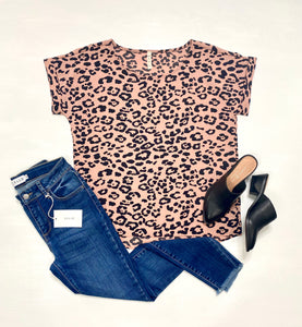 Kali Leopard Blouse