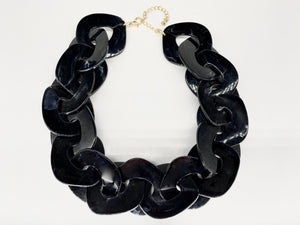 Chunky Acrylic Statement Necklace