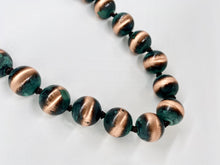 Load image into Gallery viewer, Copper Patina Long Necklace
