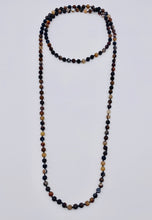 Load image into Gallery viewer, Semi-Precious Stone Long Necklace-Dark
