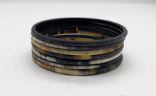 Load image into Gallery viewer, Bone Bangles-Black
