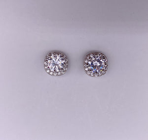 Rhinestone Round Stud