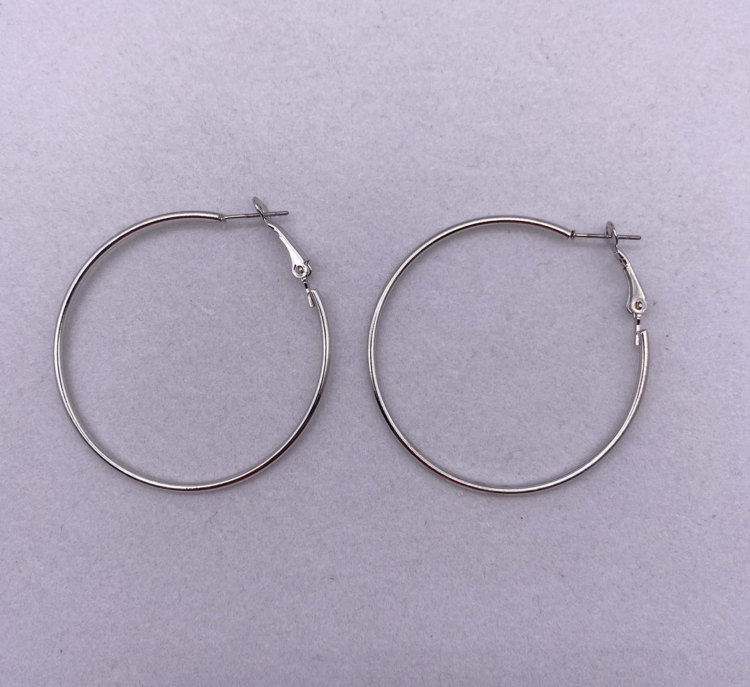 Silver Hoop