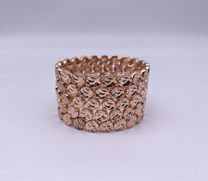 Round Stretch Bracelet - Rosegold