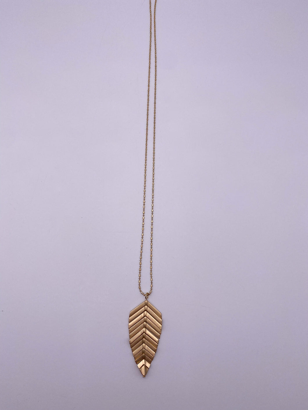 Tiered Feather Necklace