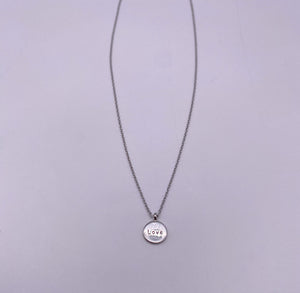 LOVE Necklace - Silver