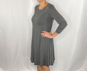 Gia Dress - Grey