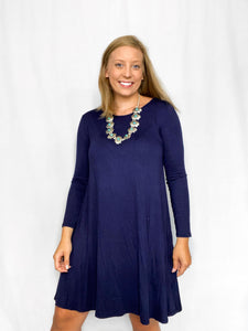 Gia Dress - Blue