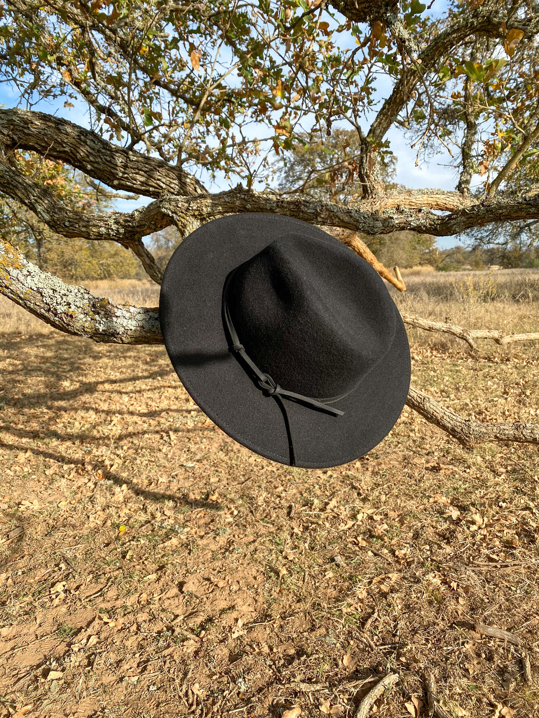 Reese Medium Brim Hat - Black